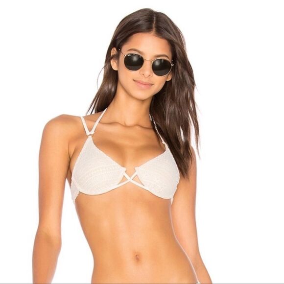 Minkpink Aurora Lace Bikini Top Size -Medium - Picture 1 of 10